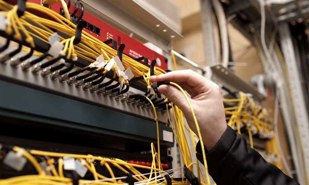 Fiber Optic Cabling Installation